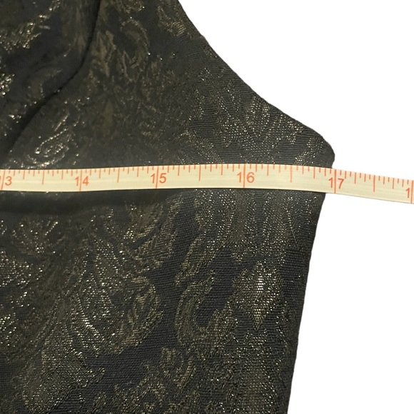 Francesca's Collection Navy Metallic Party / Holiday Dress - Picture 9 of 10